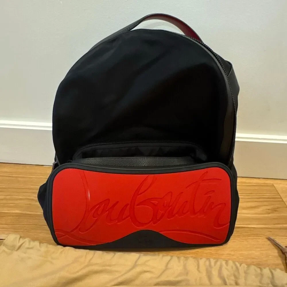 Christian Louboutin Nylon Backpack black